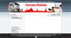 Desktop Screenshot of panoramaolesnicka.pl